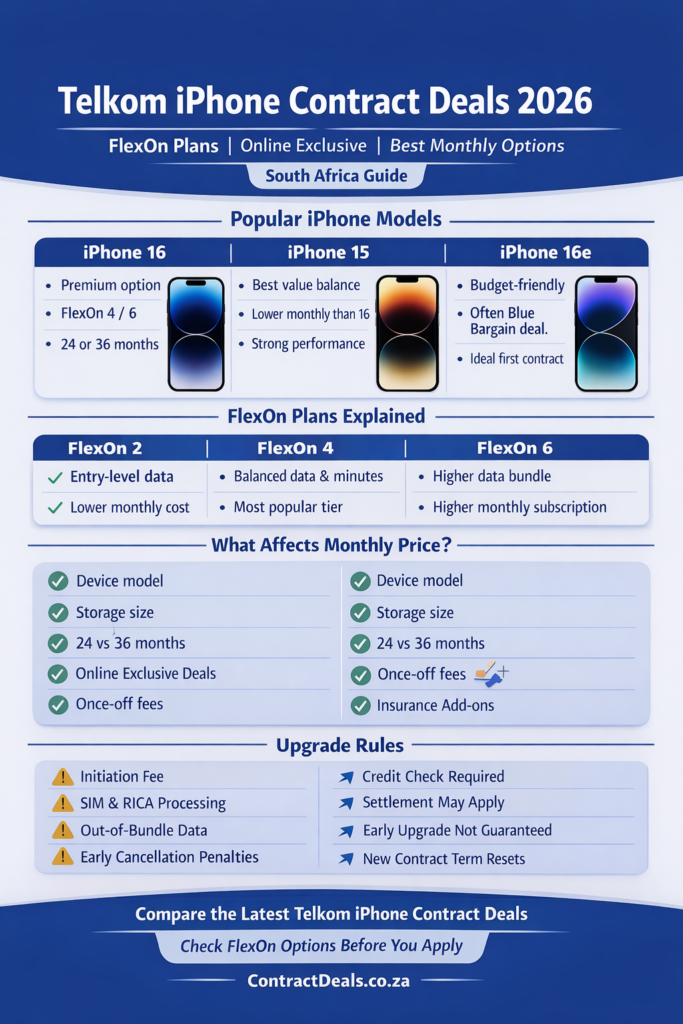Telkom Cellphone Contract Deals Iphones